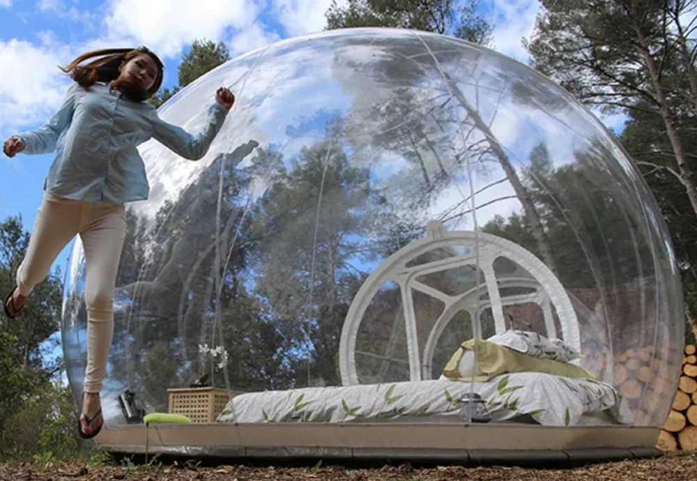 stargazing bubble tent